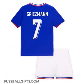 Frankreich Antoine Griezmann #7 Fußballbekleidung Heimtrikot Kinder EM 2024 Kurzarm (+ kurze hosen)